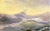 Ivan Constantinovich Aivazovsky Bracing the Waves painting